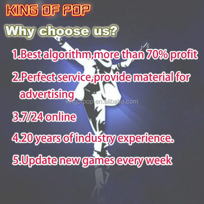 Newest Software Development KING OF POP Online Game App Fish Game Online Arcade Games App