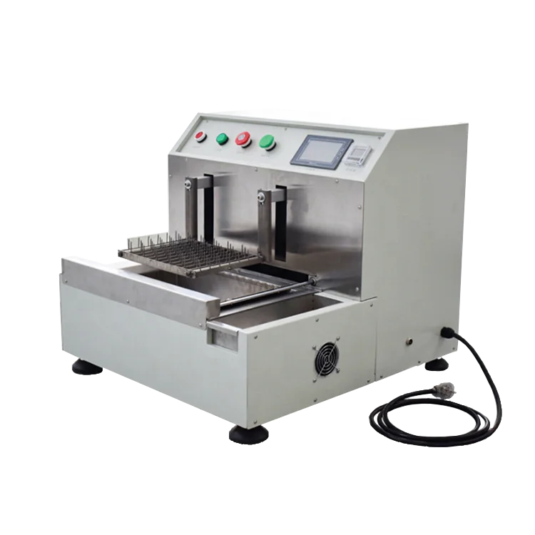 Electronic Product Machinery Pcb Dip Soldering Machine Semi Automatic Wave Desktop