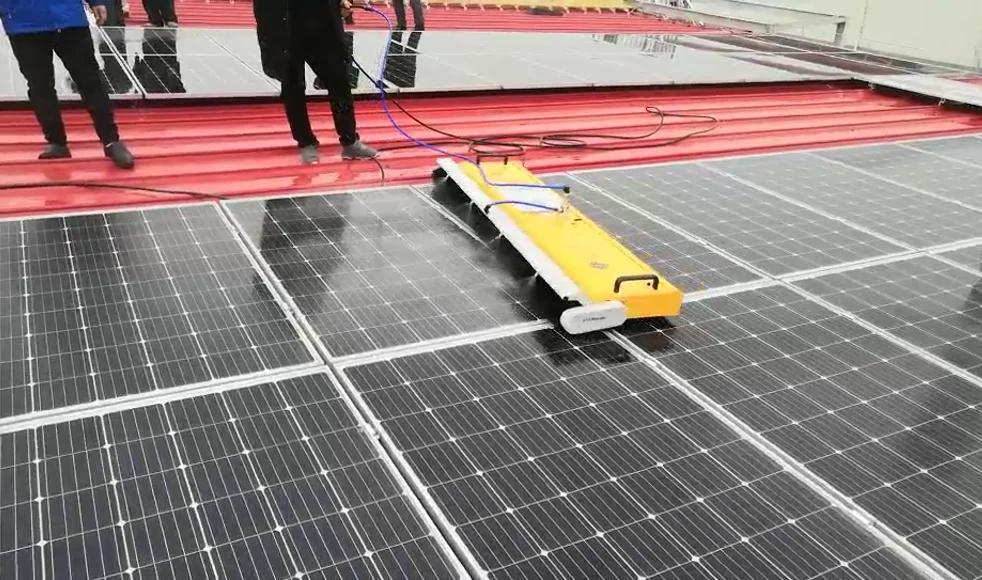 SC-126 EITAI чистящие панели PV щетка для очистки солнечной B12 робот