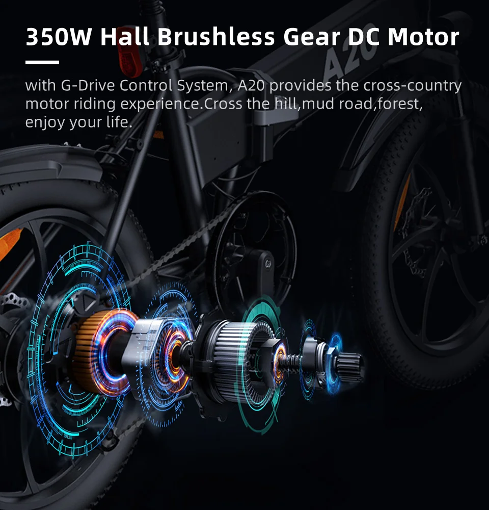 ADO A20 mtb electric bike fold electric bike scooter charging bike electric bicycle