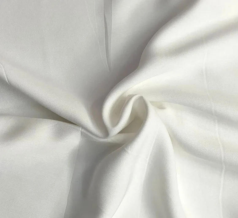 30 rayon twill plain fabric rayon crepe challis fabric for skirt