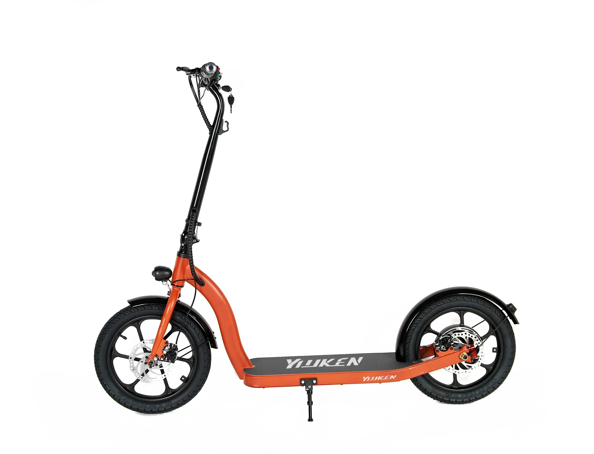 2023 Yiyken electric scooter adults 16 inch folding electro scooter 500w Steel frame Two Wheels off-road motorcycles