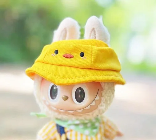 Cute New design Clothes for 17cm Labubu doll handmade Decoration cloth Sweater Toy Cloth Colorful Suit Set Cartoon Dress