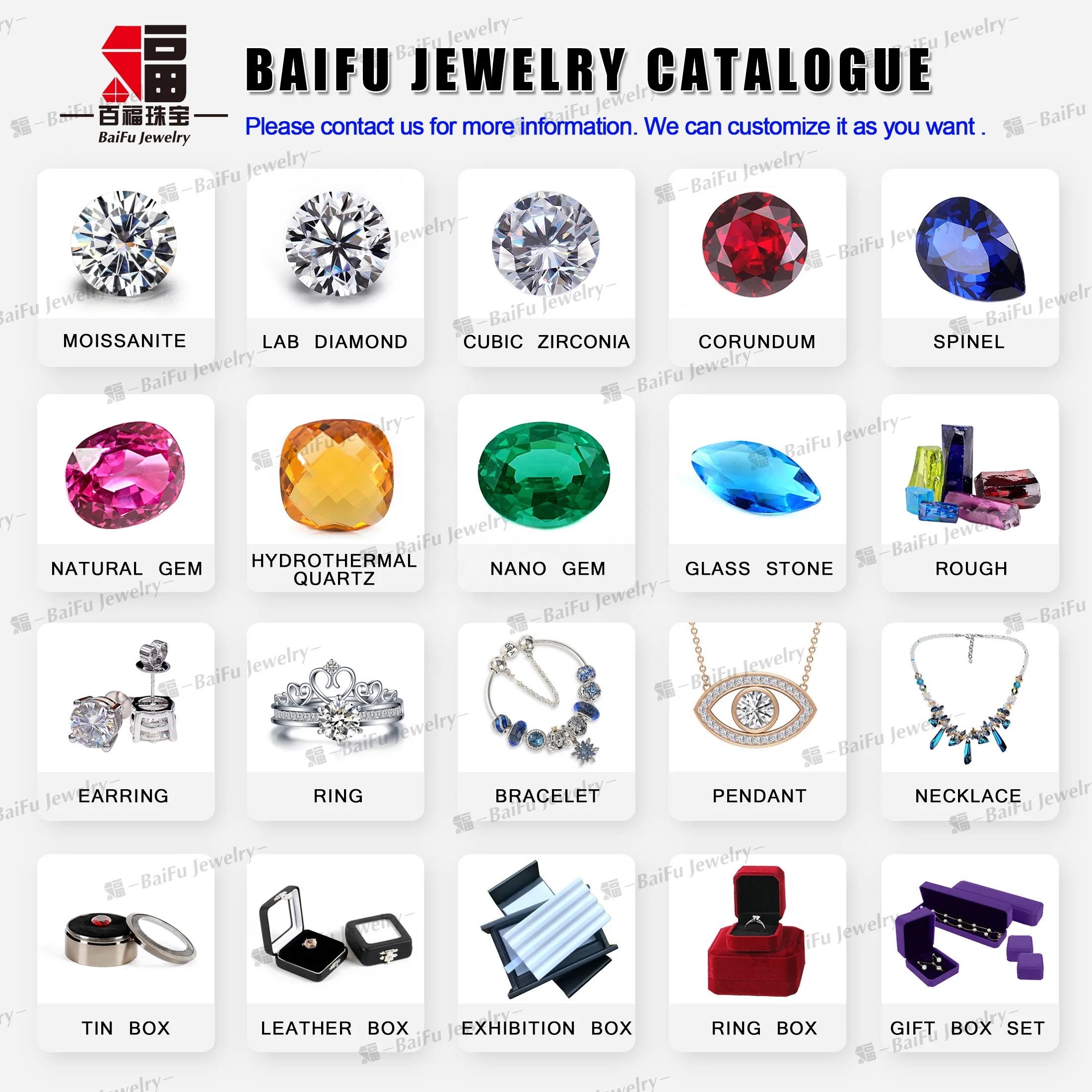 Baifu Jewelry wholesale price DEF VVS white step cut rectangle moissanite