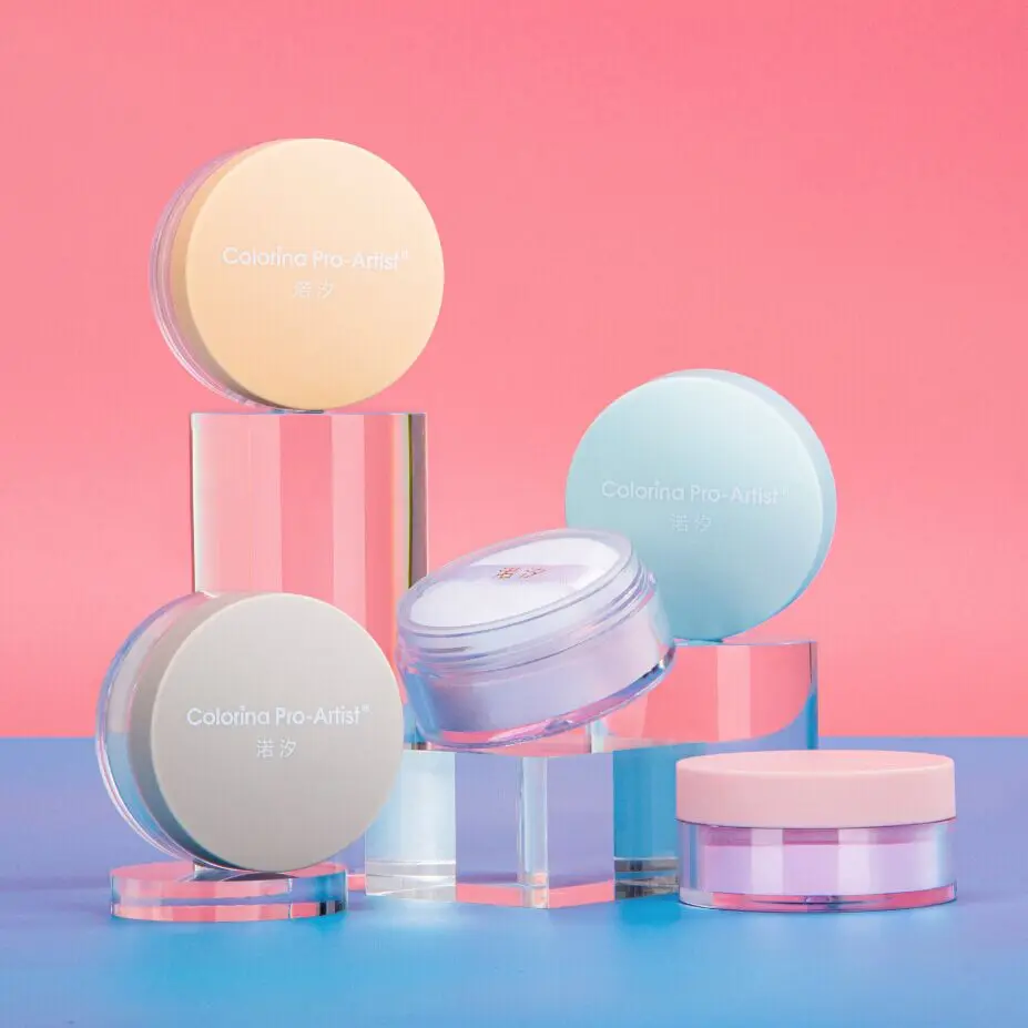 Водостойкая основа для макияжа лица, рассыпчатая пудра, профессиональная Фирменная пудра для контроля жирности, минеральная пудра