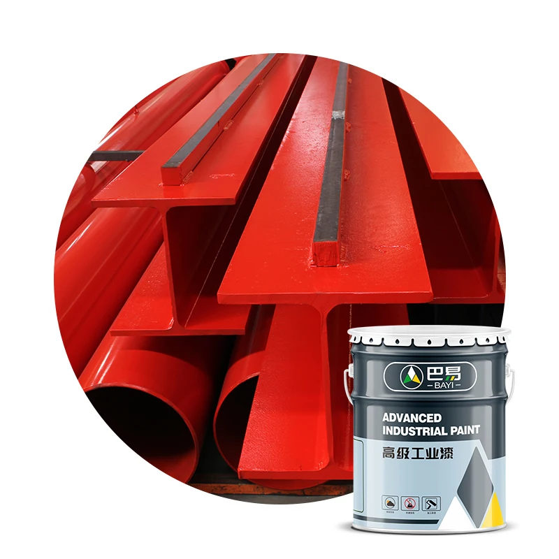 High gloss alkyd antirust paint for metal Quick drying alkyd resin paint on steel surface