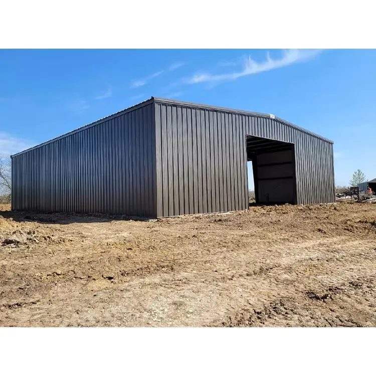 Industrial Steel Structure Warehouse Workshop Prefabricated Garage Carport Storage Shed for Office Building Use
