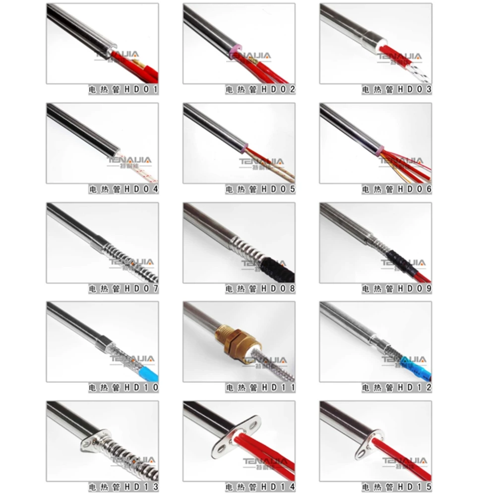 Annai Custom Electric Tank Screw Immersion Length 175mm Cartridge Heater 220 V 400 W With Thread