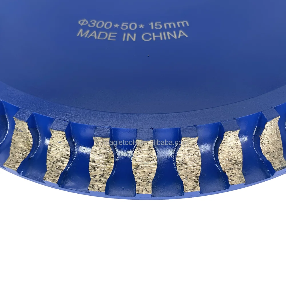 Premium Quality Diamond Segmented Grinding Tools Half Bullnose Diamond Profile Wheel for Stones Worked on Brdge Saw