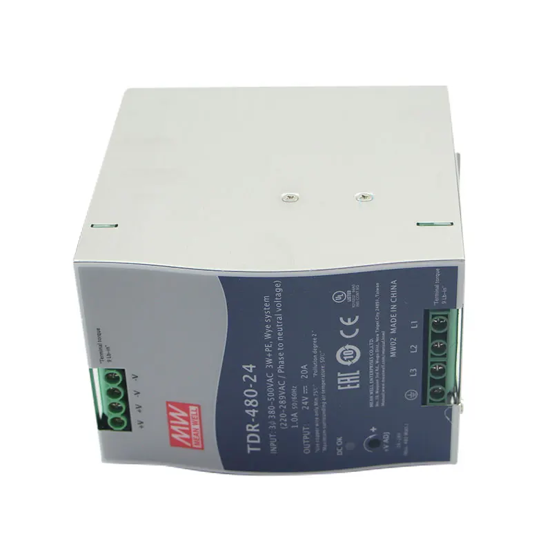 MEANWELL TDR-960-24 960w DIN Rail 24v 40a блок питания для промышленного
