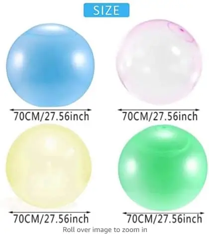 New  water Inflatable Bubble Ball Jelly Balloon Balls  Outdoor Beach Pool Ball for Outdoor Indoor Party