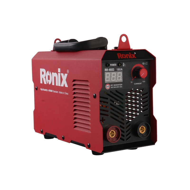 Ronix модель RH-4603 Профессионального Домашнего Использования сварочный инвертор 65 В 180 А постоянного тока портативный аппарат