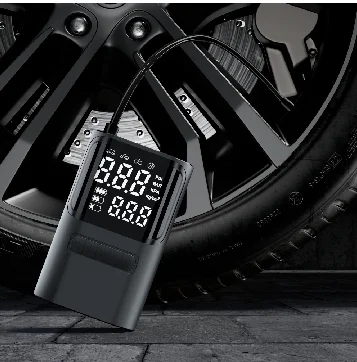 Digital Tire Inflator with Pressure Gauge Mini Portable Car Inflator Pump Bicycle Electric Tire Pump Inflator Pump