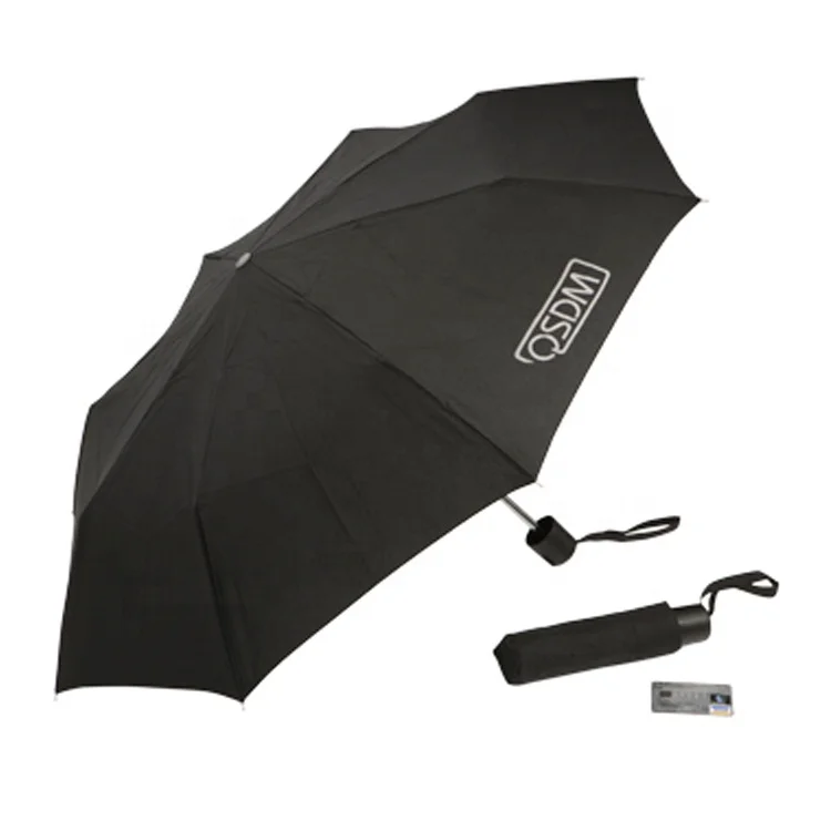 High quality portable metal  colorful anti uv standard size folding cheap 3 fold umbrella