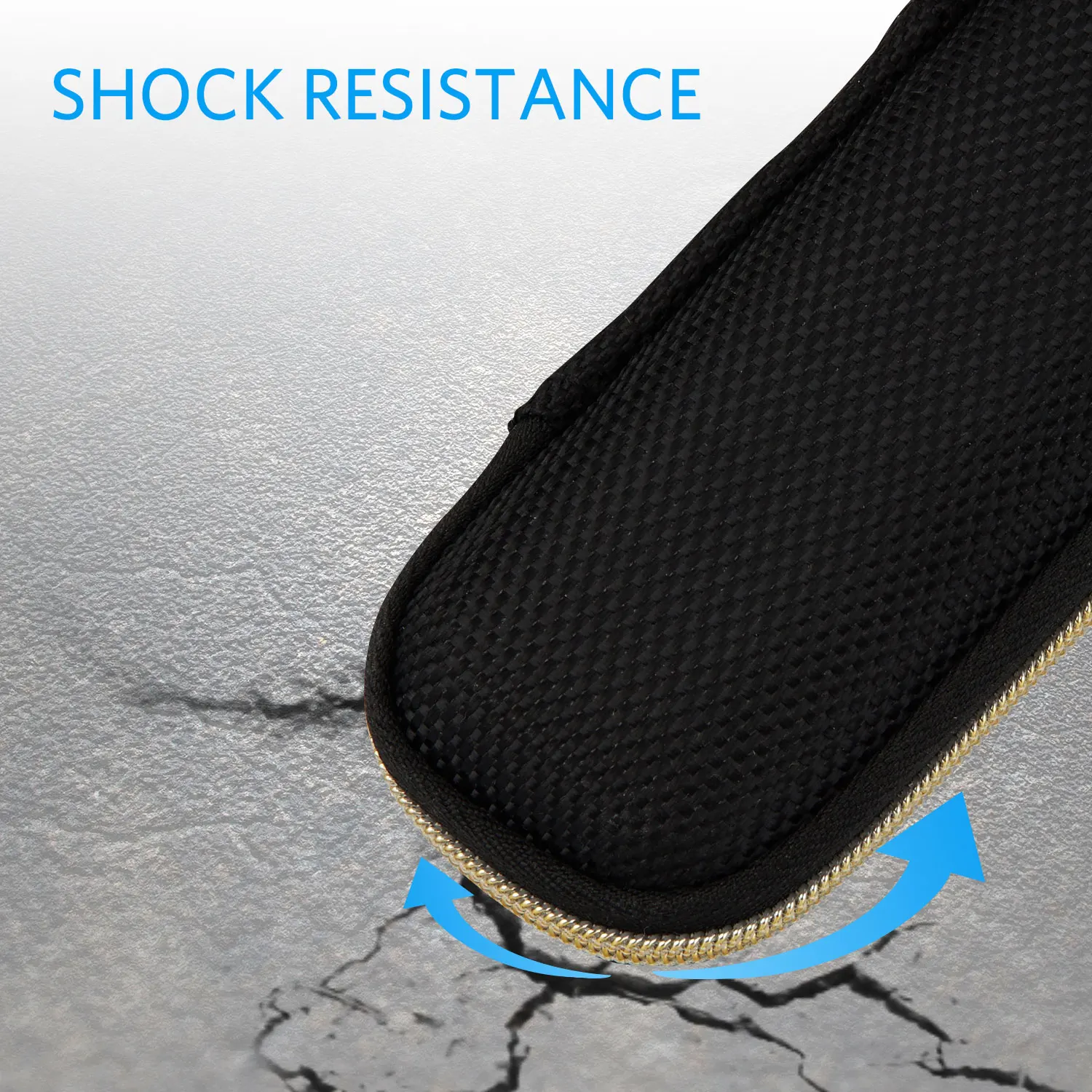 Protective and Easy Carrying Case For AliveCor Kardia Mobile ECG with zipper and key holder