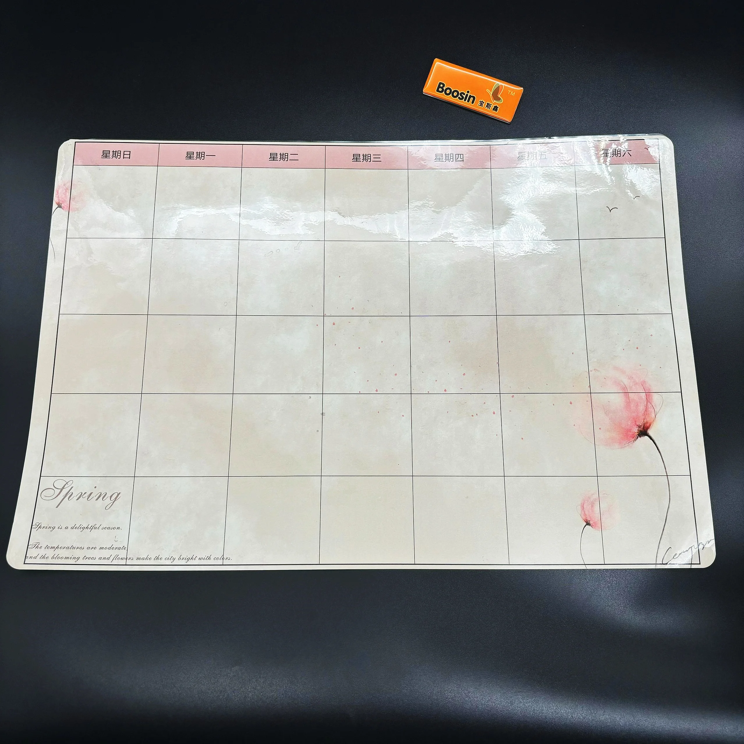 Custom High quality blackboard magnetic dry erase board hanging custom whiteboard training office conference  white board