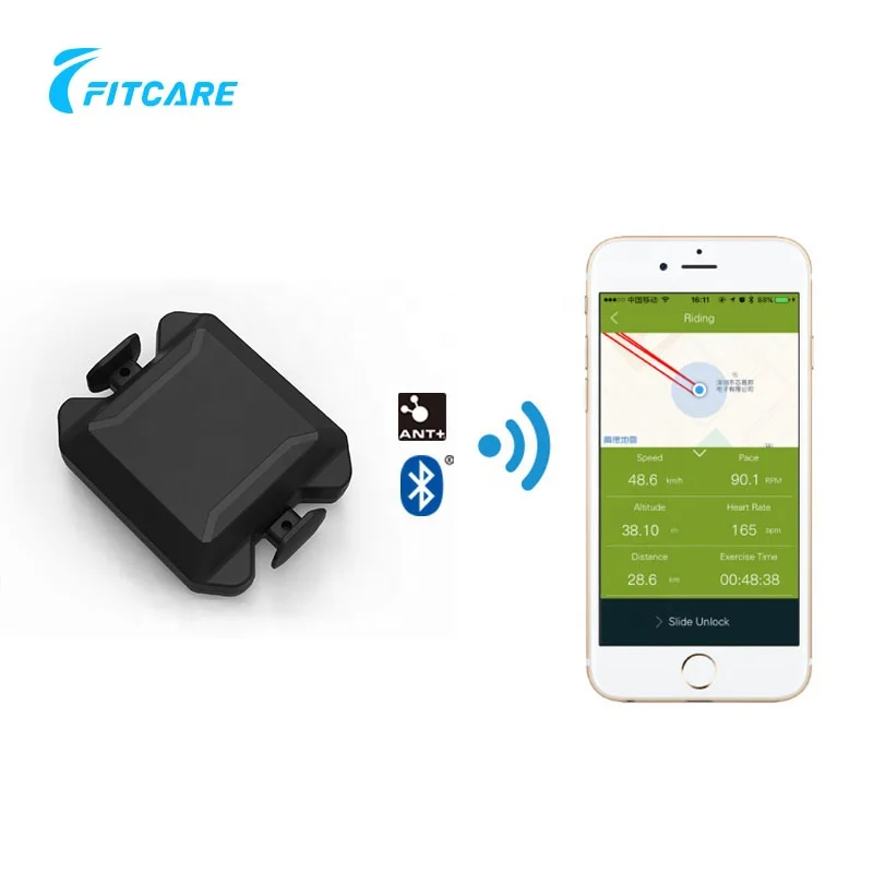 
Factory promotion waterproof Wireless ant + cycling cadence sensor 