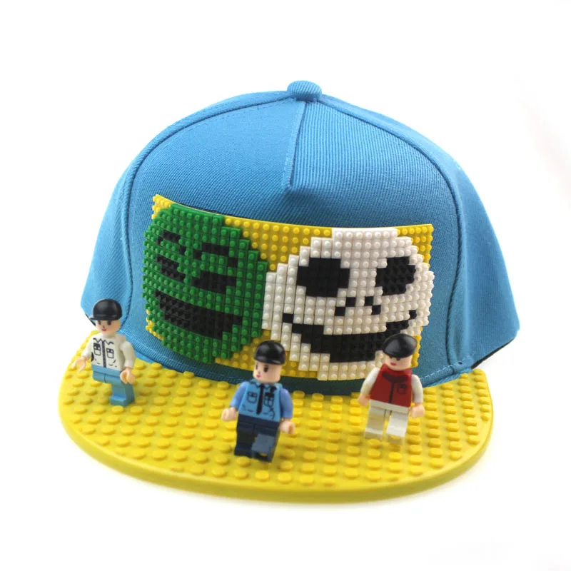 Мозаика «сделай сам», новая индивидуальная шапка, Детская игрушечная Кепка с пряжкой, бейсболка в стиле хип хоп (62388545391)