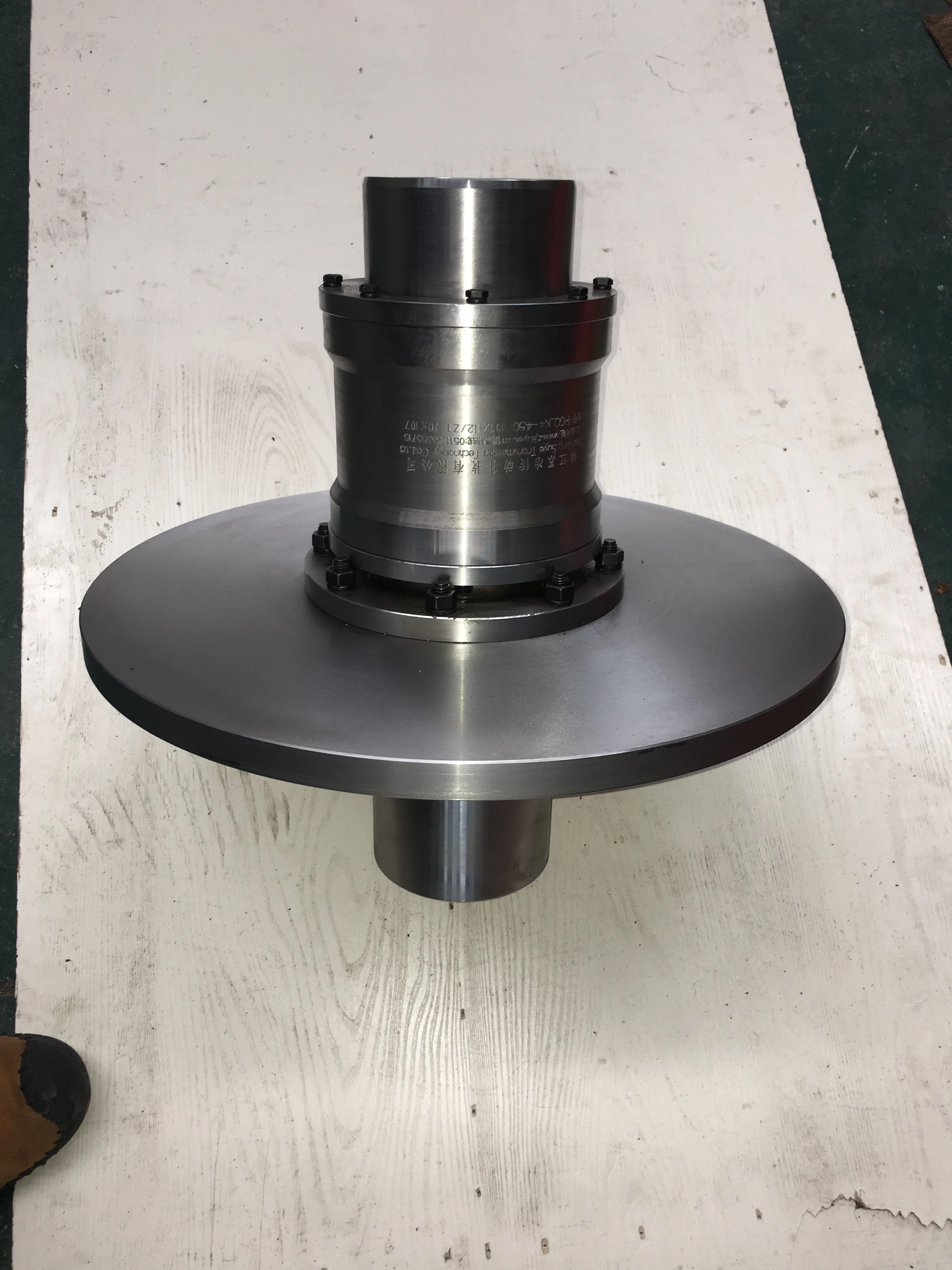 Торсионно жесткие цельностальные муфты тормозные диски ремни с высоким крутящим