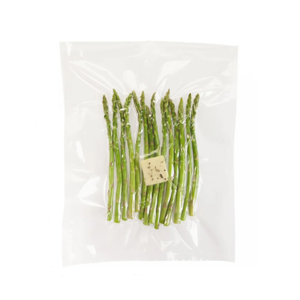 Preservative and freezing resistant food nylon pe heat seal commercial smooth vacuum plastic packaging bag