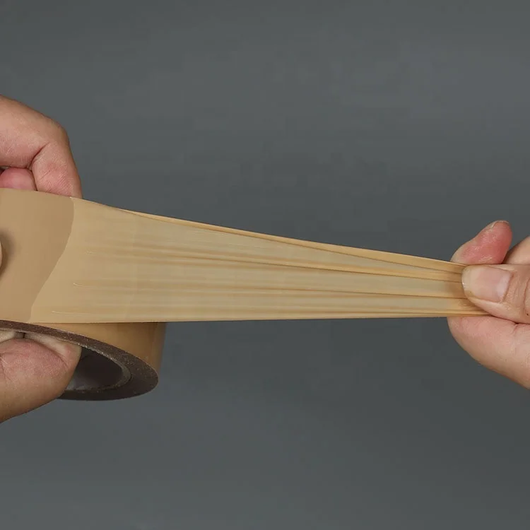 300m Branded Packaging Tape Fragile Silent Rubber Adhesive Cheap Paper Based Tape for Packaging