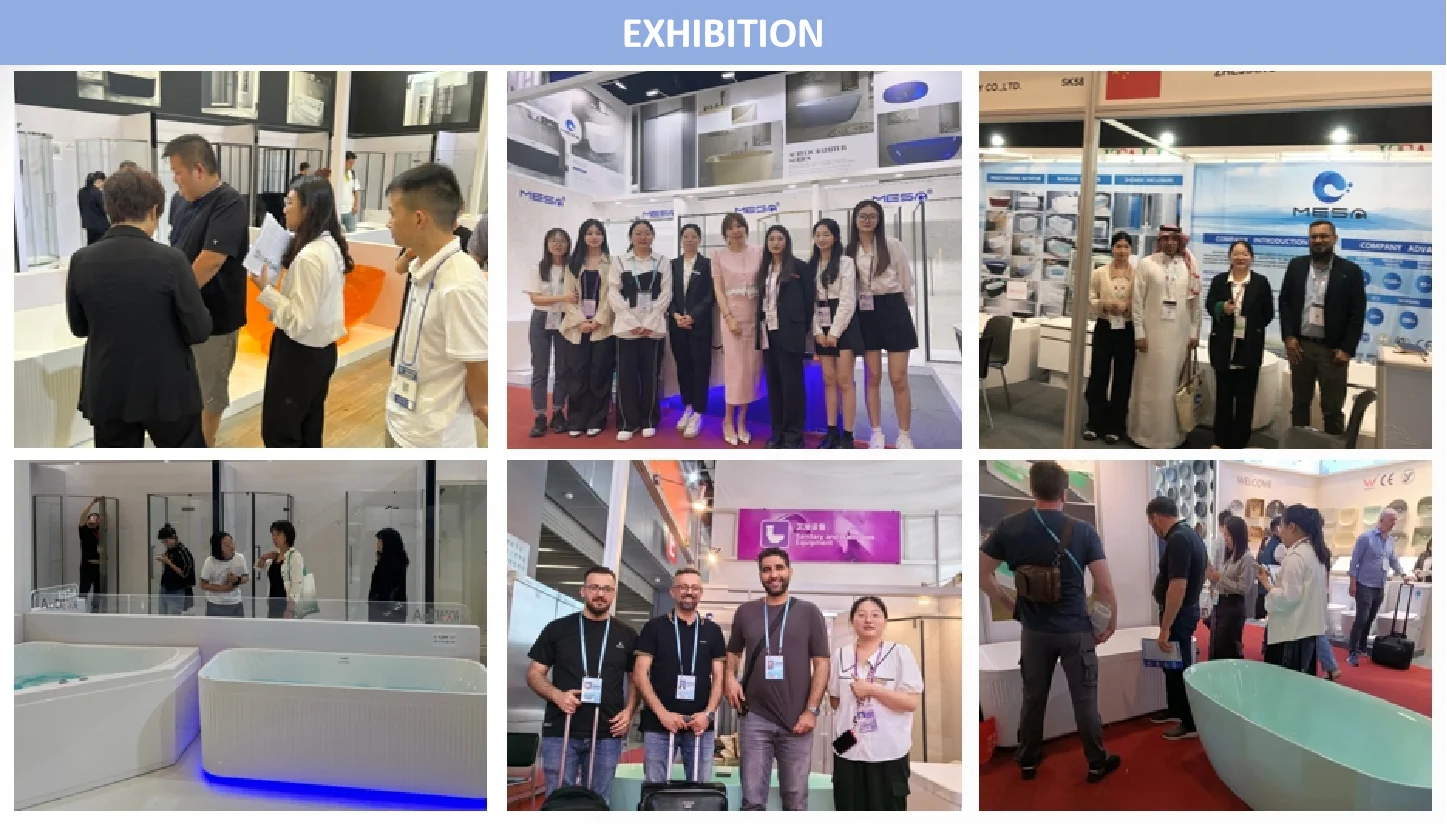 Manufacturer bathroom frameless tempered glass sliding shower door bathtub shower screen