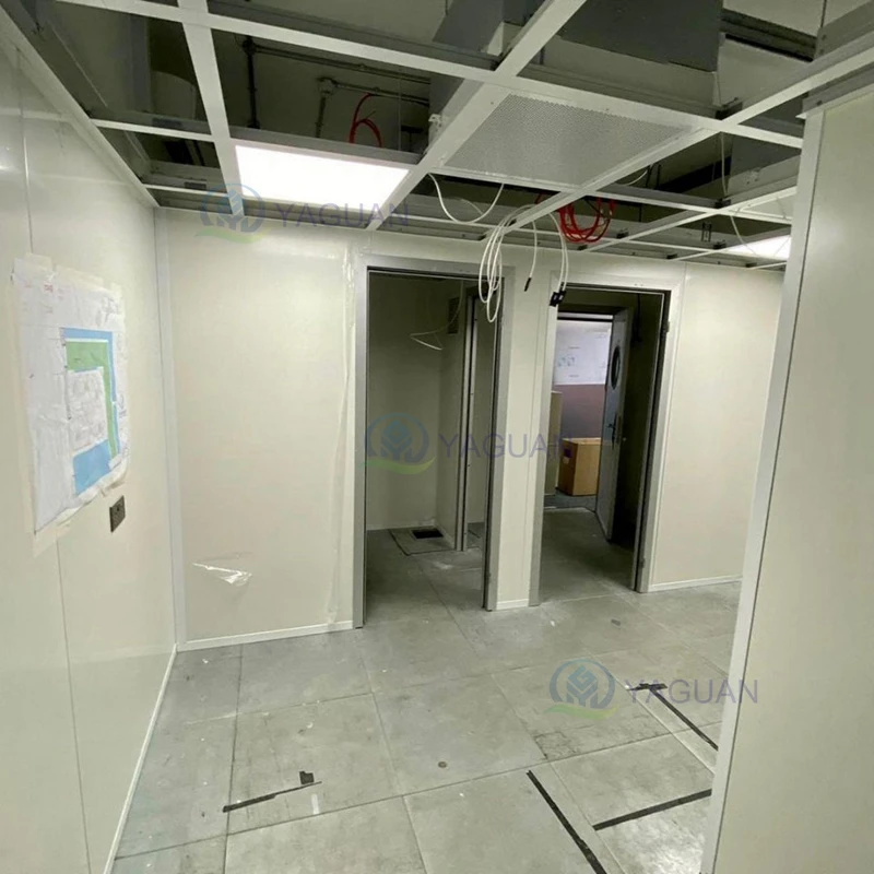 Good product modular sandwich panel clean room cleanroom system clean room pvc floor sandwich panel machine production line