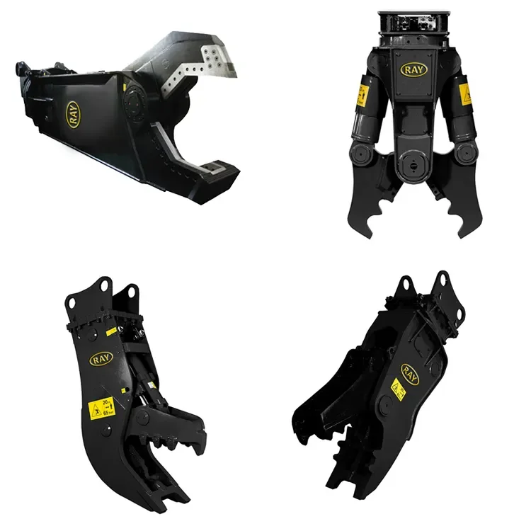 Excavator Rotating Hydraulic Shear For Scrap Excavator eagle shear For sale