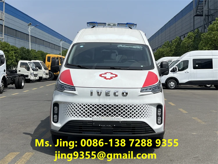 2024 Hot Selling Mobile Medical Ambulance Electric Ambulance Vehicle For Sale in Dubai