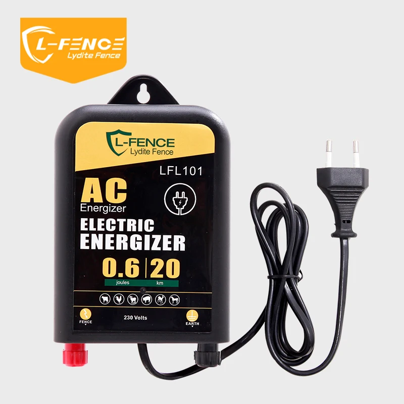 Lydite 1J 20KM OEM Farm Electric Fence Energizer AC Power Fence Charger for Livestock Sri Lanka