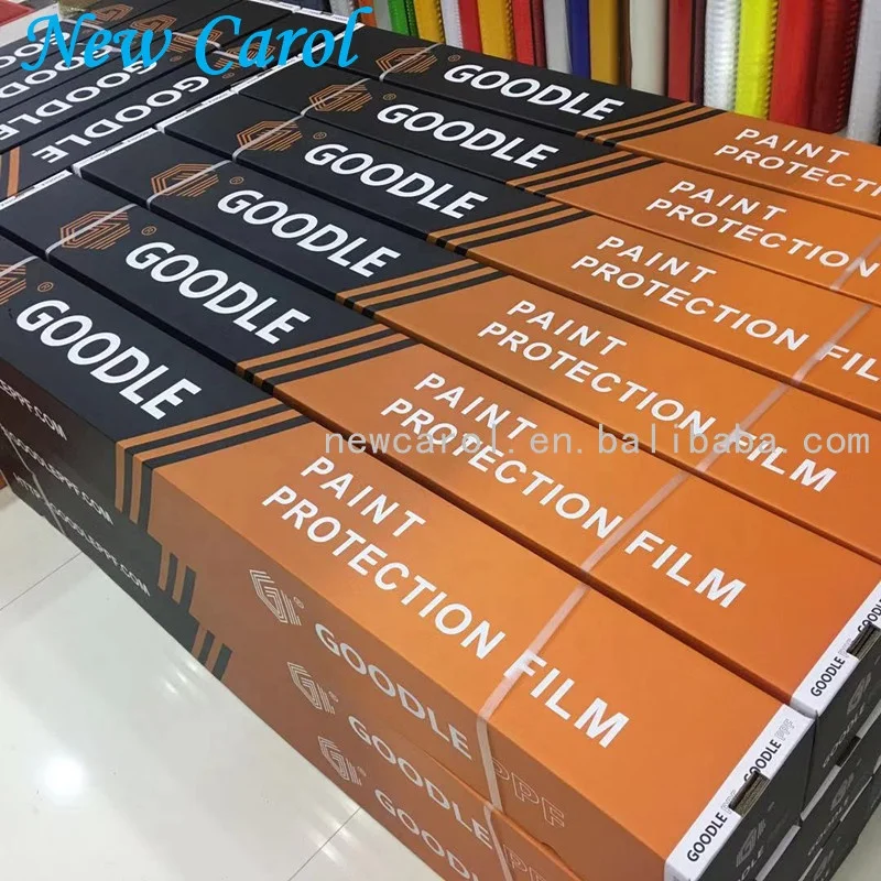 Goodle 3 Layers Anti Water Car Body Sticker TPU PPF Clear Wrap Film With Best Price