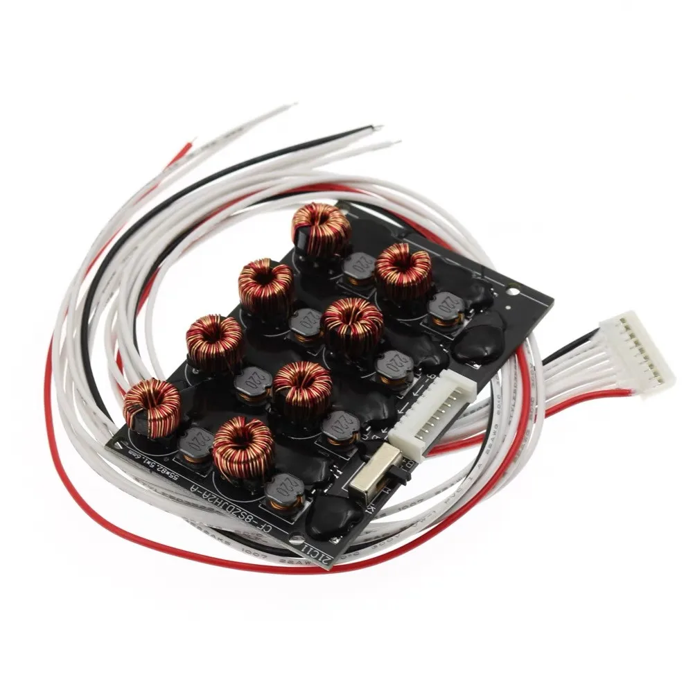 2A 4S 8S BMS Active Balancer Equalizer Lifepo4 Li-ion Lipo Lithium Battery Energy Transfer Board Balance Module