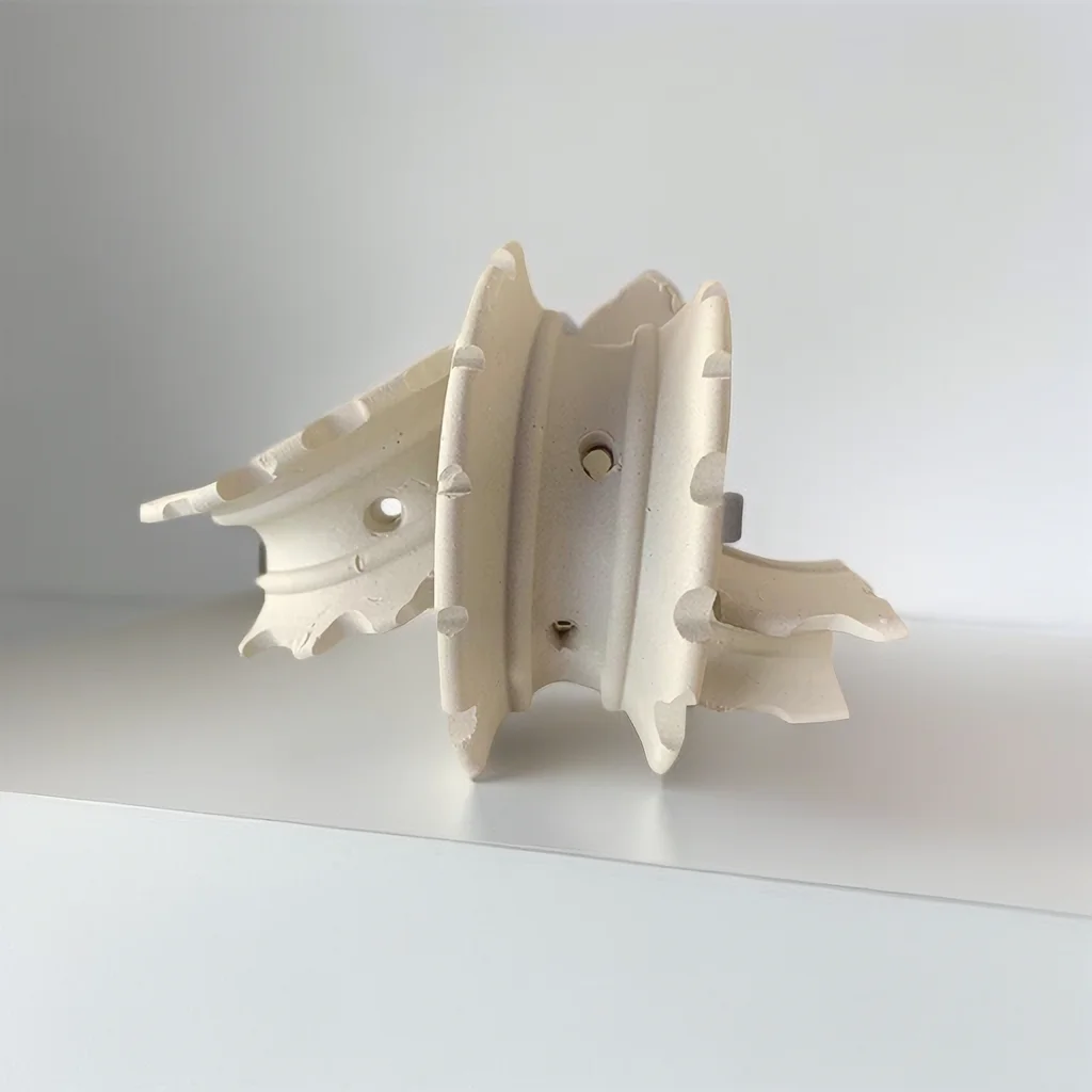 Customizing different saddle ring industrial acid resistant ceramic fillers Red refractory acid resistant brick