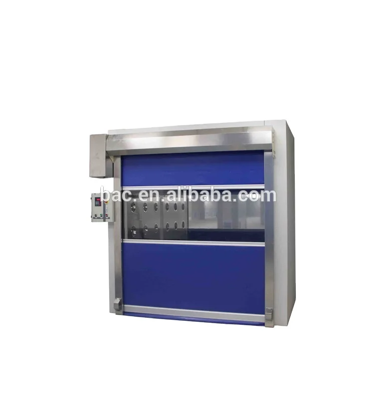 Gmp Automatic Fast Roll Up Door Cargo Air Shower Clean Room Air Shower Stainless Steel Air Shower For Cleanroom