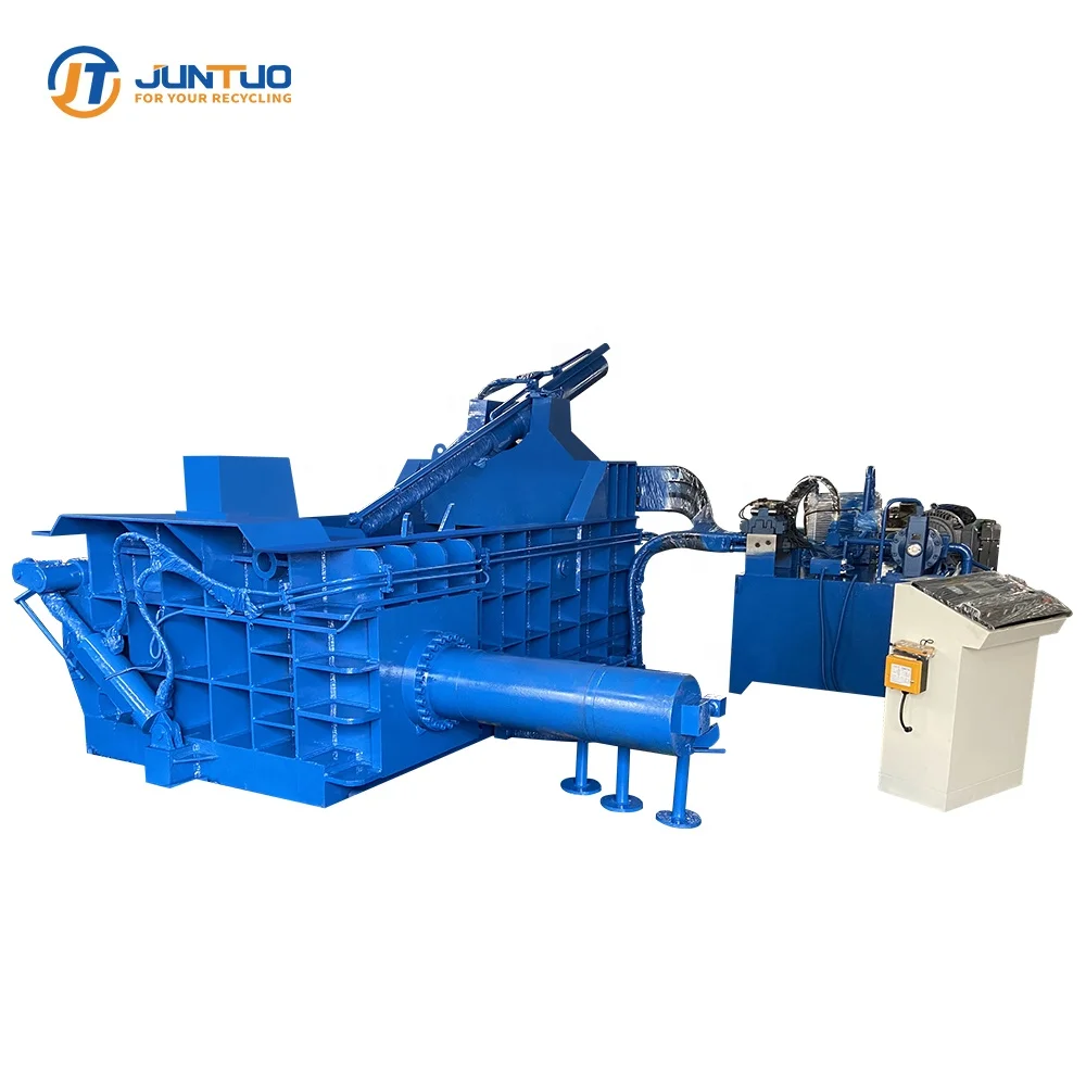 March expo horizontal scrap metal baler press machine