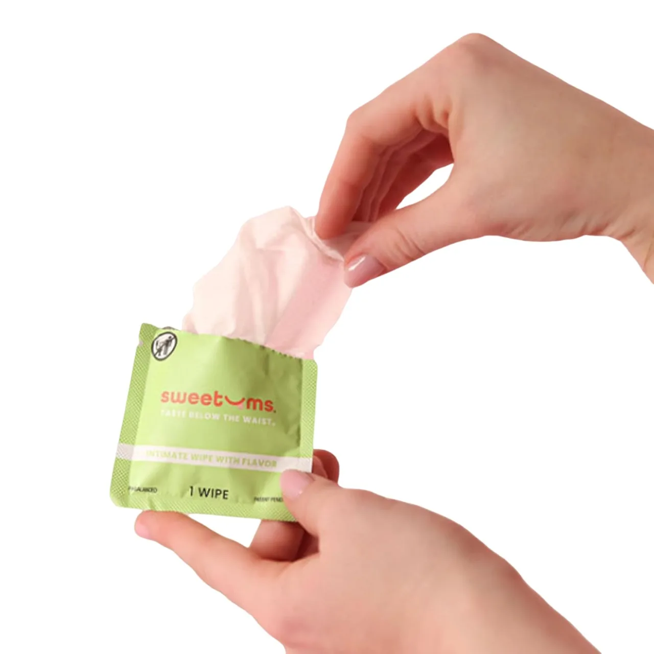 Travel Pocket Flavored Feminine Intimate Wipes PH Balance Intimacy Cleansing Wipes