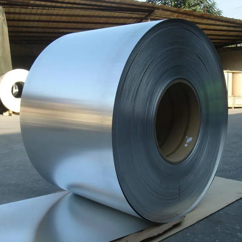 4.0 Mm 4.3mm 4.6mm 3xxx Mirror Aluminum Roll Coil With Blue Film