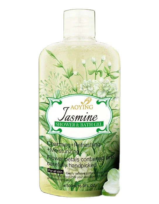 New Concept Jasmine Flower Petal Whitening Shower Gel for wholesale