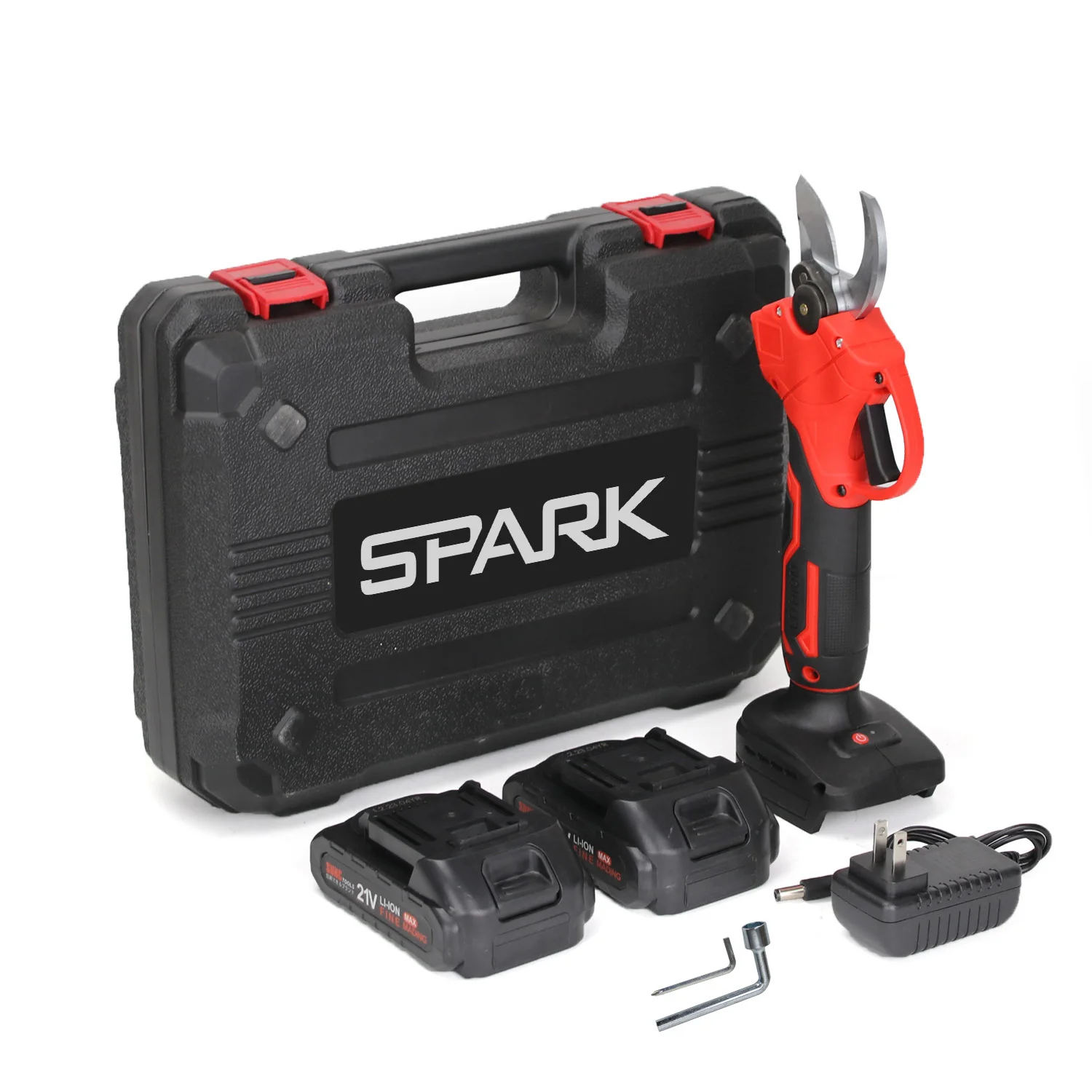 21V Li-Ion Garden Tools Electric Agricultural Pruning Scissor Battery Scissors Shears