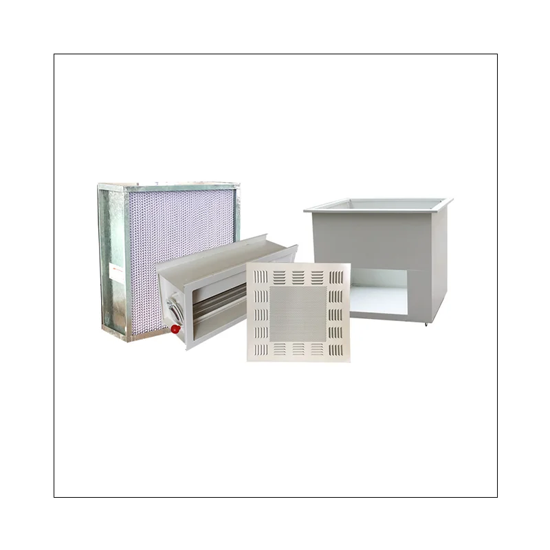 GMP standard HEPA filter terminal outlet HEPA box