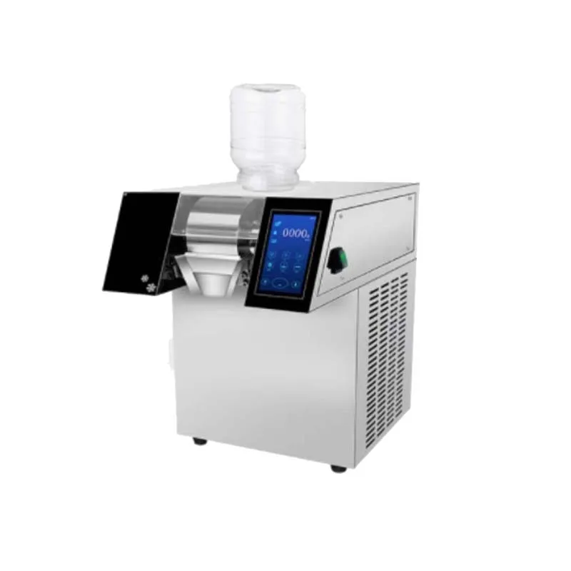 Shineho Commercial Snowflake Shaved Ice Machine Soft Milk Snow Ice Machine Traditional Korean Dessert Bingsu Machine