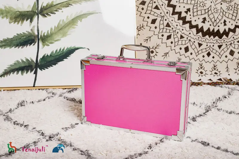 Bview Art 145-Pieces 2 Layers Oil Pastel Marker Watercolor Paint Colored Pencil Deluxe Children Art Set With Aluminum Box