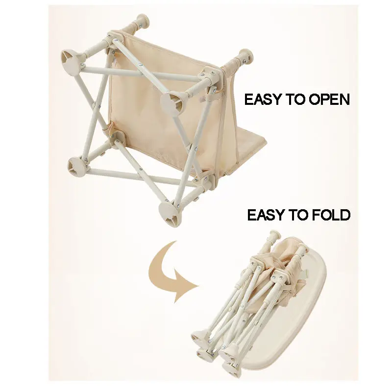 3 month to 3 years old outdoor Easy Fold Portable Baby Travel Camping Dining Chairs Booster For Seating