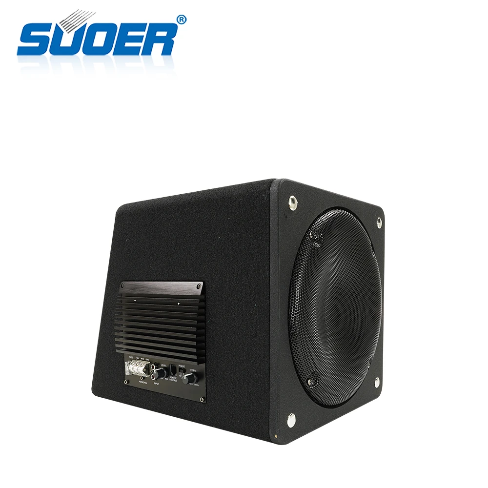 Suoer M3 10 inch trapezoid car subwoofer treble 120w Bass audio 1200w car subwoofer