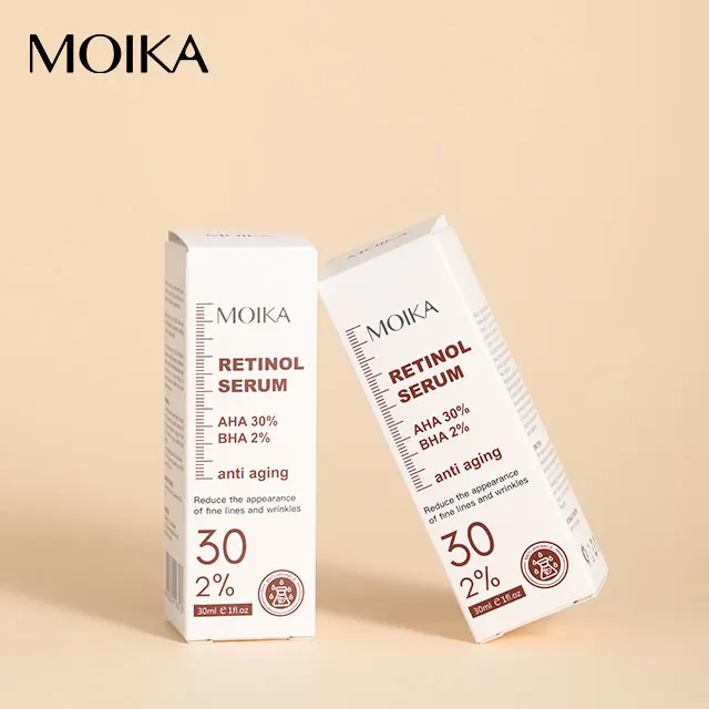 MOIKA Wholesale Private Label Retinol Face Serum Brightening Whitening Anti Aging Skin Care Facial Serum Set