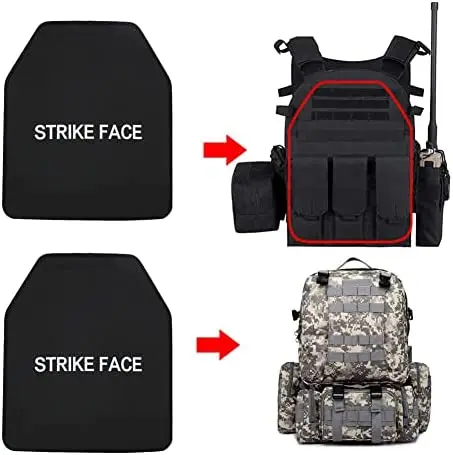 Yuda Safety Tactical Vest Plate Armored Ceramic Plates Protection Level 4 Hard Plate