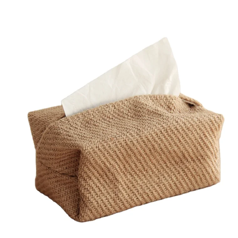 2 шт., японские коробки для бумажных салфеток из хлопка и льна