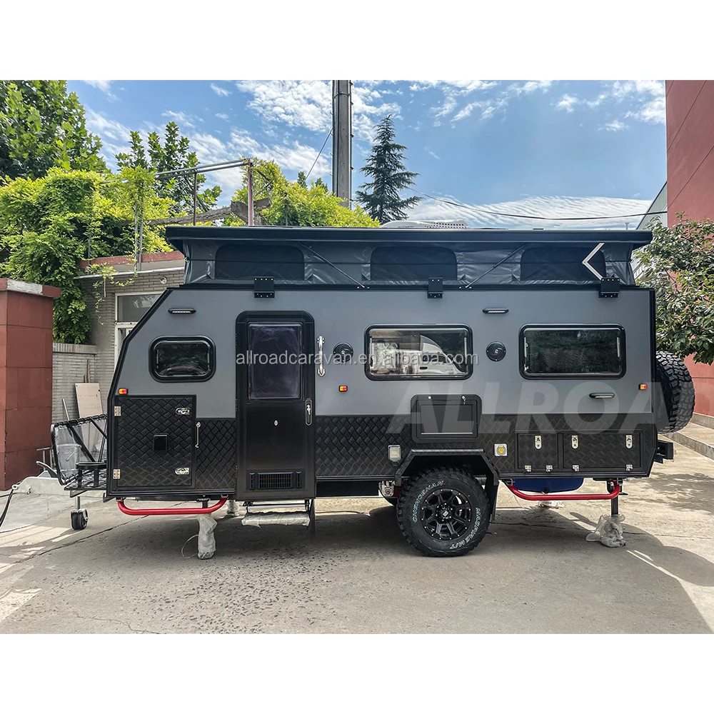 4X4 Australian standards camping mobile camper offroad pop up extend trailer off road caravan for sale