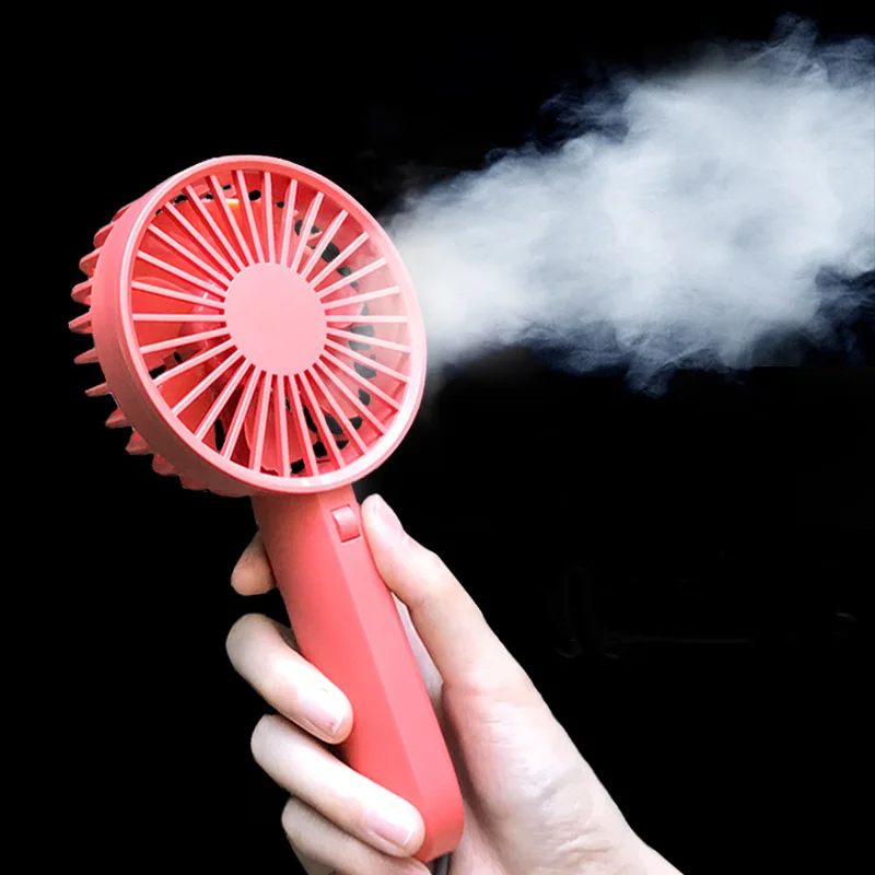 New Handheld Fan USB Charging Mini Portable home appliances Mute Small Electric Fan Lash Fans