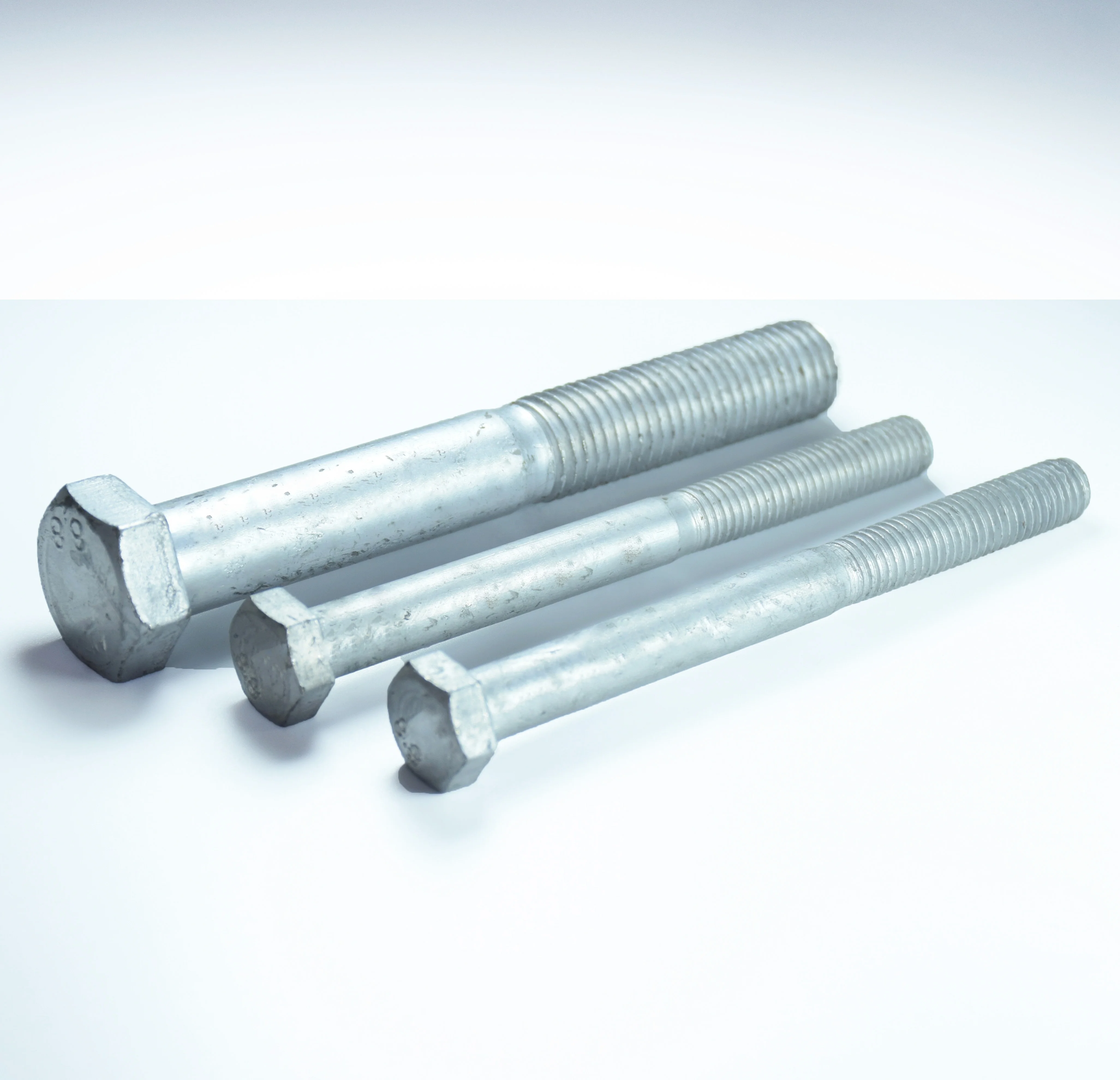 Заводская цена, болты с шестигранной головкой HDG DIN 931 класса 4,8, полурезьбовые, горячеоцинкованные, шестигранные болты 8,8